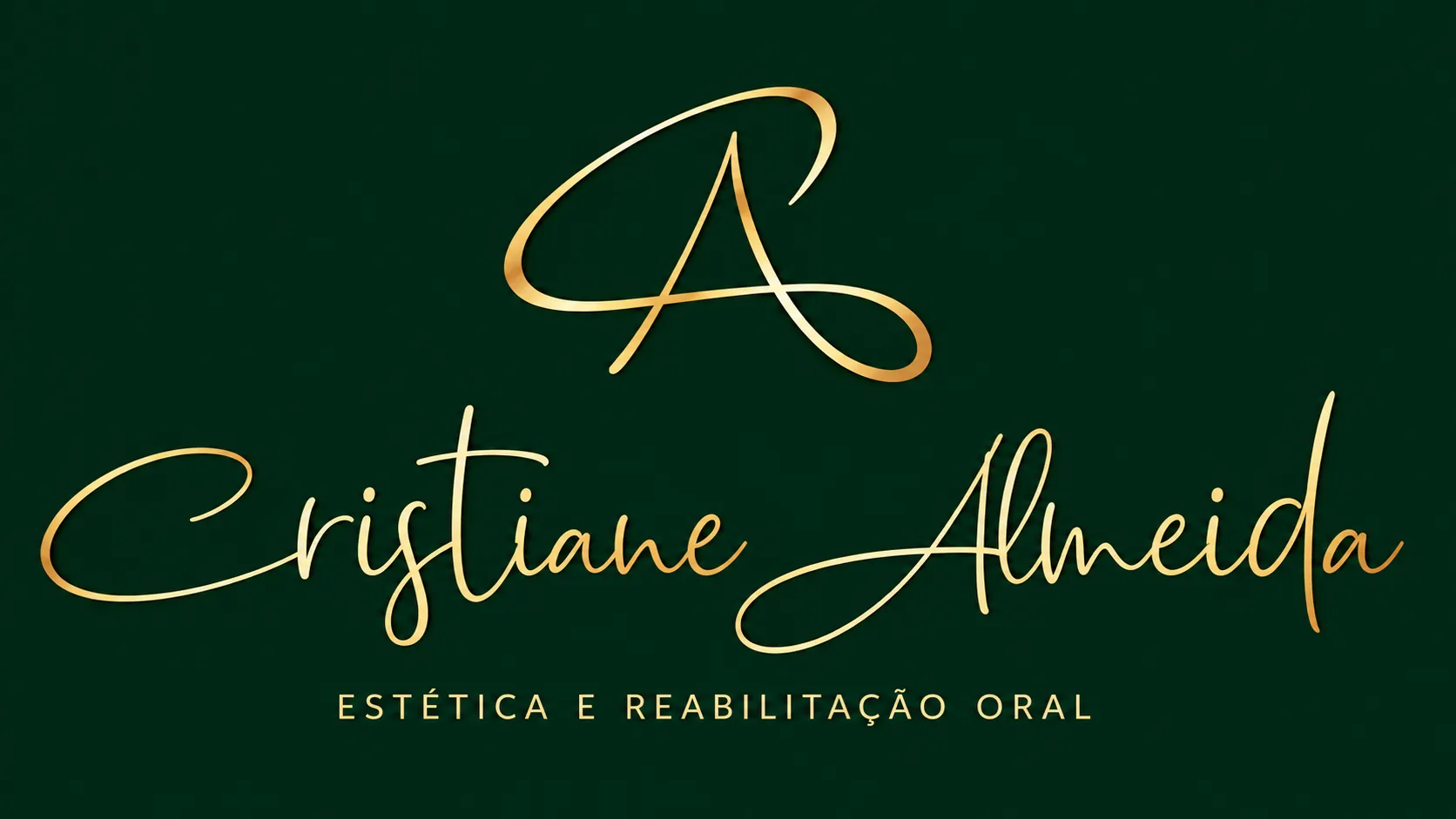 Logotipo Dra. Cristiane Almeida, Estética e Reabilitação Oral